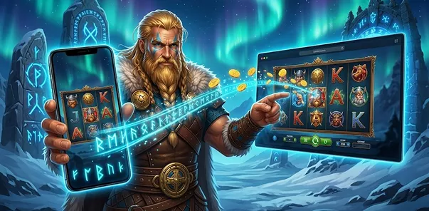 Ragnaro DE — App-Fläche gegen Browserfenster